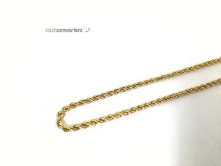 cadena oro 18k 25cm