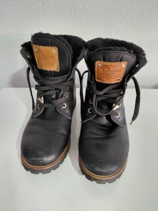 Botas Panama Jack negras mujer