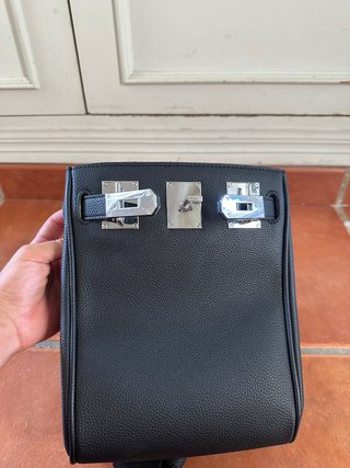 Bolso Hermes Negro Piel