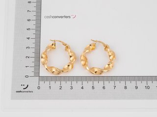 argollas oro 18k