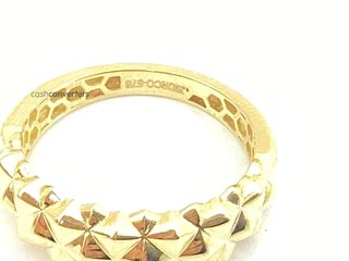 anillo oro 18k con circonita