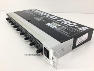 amplificador hifi behringer powerplay pro 8