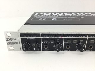 amplificador hifi behringer powerplay pro 8