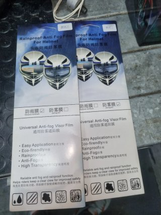 Película Antivaho Casco Moto Universal