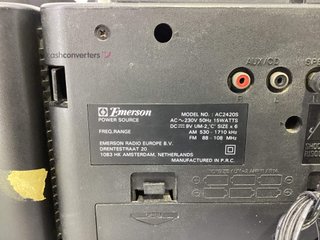 radio cd cassette emerson ac2420