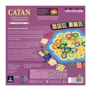 Catan:  Mercaderes y Bárbaros Caja dañada