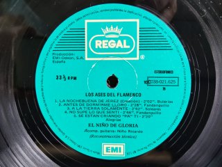 LP Niño de Gloria Los Ases del Flamenco Vol 2