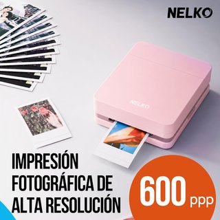 SIN ABRIR Mini Impresora Fotos Portátil +100 Papel
