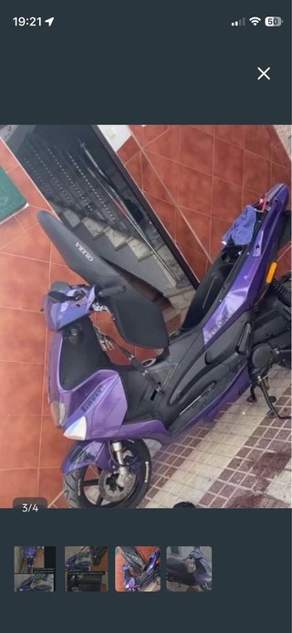 Gilera Runner Morado