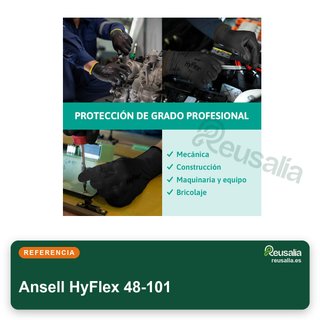 Ansell HyFlex 48-101 guantes precisión L