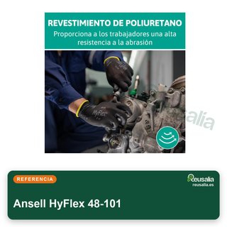 Ansell HyFlex 48-101 guantes precisión L