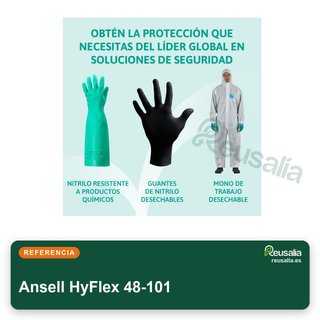 Ansell HyFlex 48-101 guantes precisión L