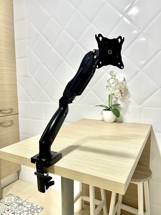 Brazo Soporte Monitor TV Articulado Negro