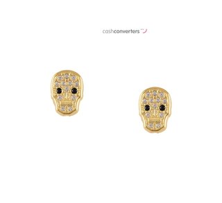 pendientes oro 18k con piedra