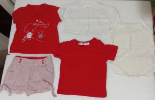 Conjunto ropa niña 6 meses