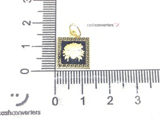 colgante oro 18k con circonita