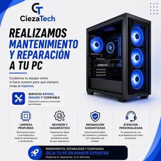 MANTENIMIENTO Y REPARACIÓN DE PC CIEZA Y ALREDEDOR