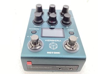 multiefectos guitarra hotone verbera convolution reverb