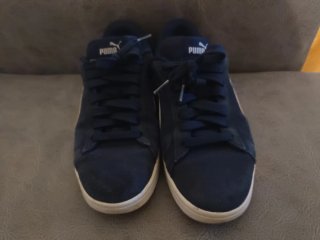 Zapatillas Puma Mujer Talla 40 Azul/Blanco
