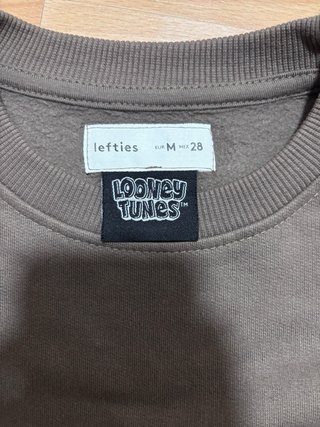 Sudadera Looney Tunes Cuello Redondo Talla M
