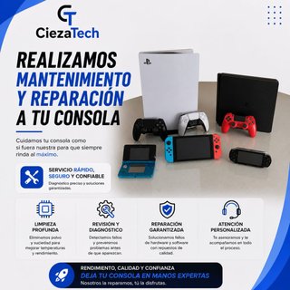 REPARACIÓN Y MANTENIMIENTO CONSOLAS CIEZA Y CERCA