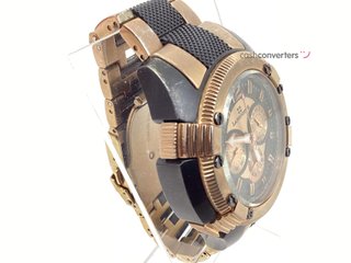 reloj pulsera caballero lanscotte cronógrafo rose gold