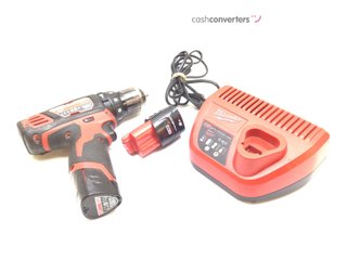 taladro a bateria milwaukee m12bpd