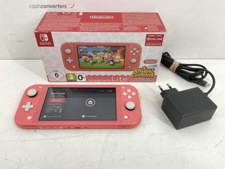 nintendo switch lite nintendo switch lite animal crossing