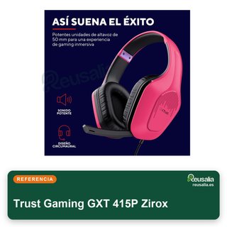 Trust Gaming GXT 415P Zirox auriculares gaming