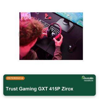 Trust Gaming GXT 415P Zirox auriculares gaming