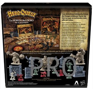 HeroQuest. La Horda del Ogro. Pack de Misión