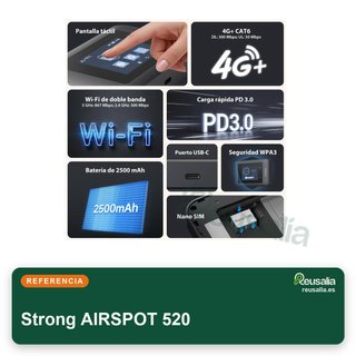 Strong 4G+ AIRSPOT 520 router portátil