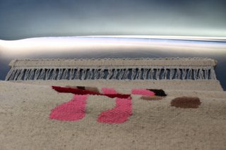 Alfombra, tapiz de lana para pared.