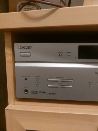 Home Cinema amplificador Sony con altavoces