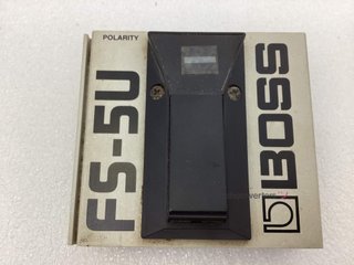 pedal efectos boss fs-5u