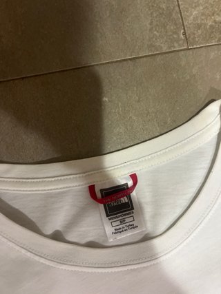 Camiseta The North Face Blanca Talla S