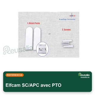 Elfcam cable fibra óptica monomodo 25m