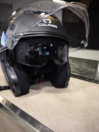 Casco Jet Negro COURSE Urban