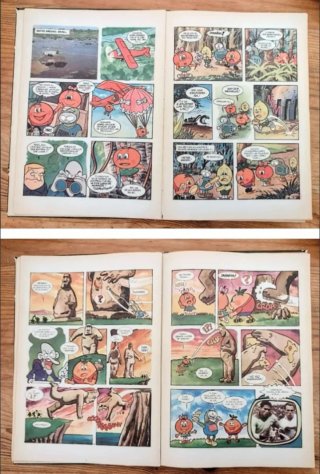 ANTIGUO CÓMIC NARANJITO MUNDIAL 82
