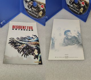 🇪🇸 Pack Resident Evil Outbreak 1 + 2 Ps2