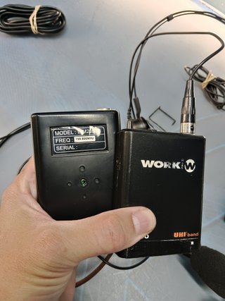 Work WRD 250, sistema inalámbrico monocanal Diversity para la banda UHF.