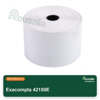 Exacompta 42150E rollos papel térmico 44mm 10