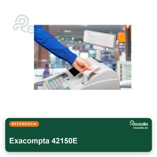 Exacompta 42150E rollos papel térmico 44mm 10