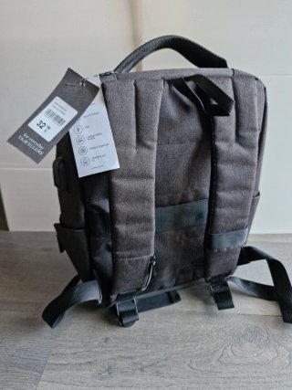 Mochila Paco Martínez Negra/Gris Nueva
