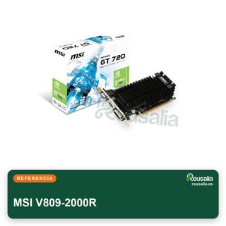 MSI V809-2000R tarjeta gráfica pasiva 2GB HDMI
