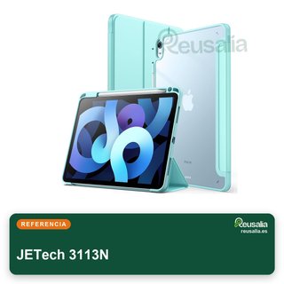 JETech custodia iPad con supporto per Apple Pencil trasparente