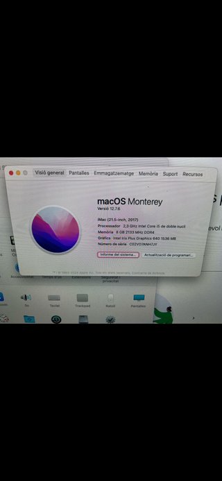 iMac 21.5 2017 + Teclado y Magic Mouse