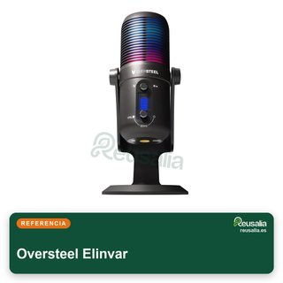 Oversteel Elinvar micrófono gaming USB RGB