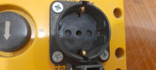 Tastiera comando nastro trasportatore industriale
