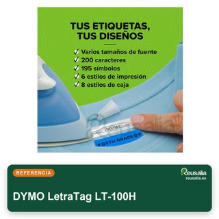DYMO LetraTag impresora etiquetas portátil